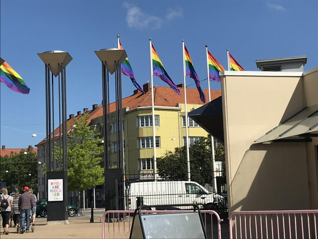 Regnbågar som flyger